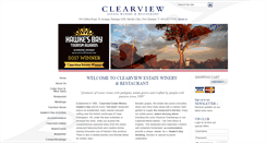 Desktop Screenshot of clearviewestate.co.nz